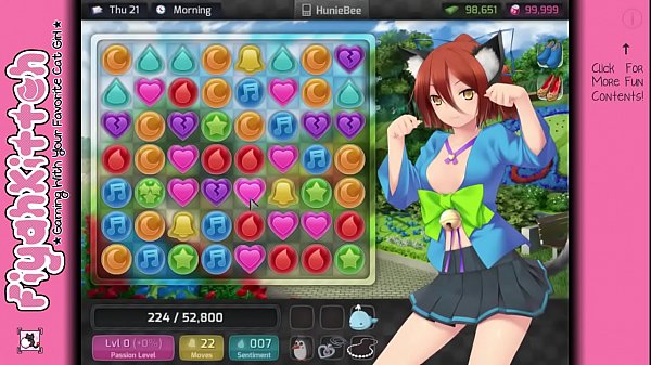 Alpha (Fe)Male - *HuniePop* Female Walkthrough #23