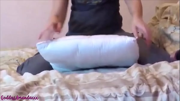 Sweaty Pantyhose Pillow Self-pleasure