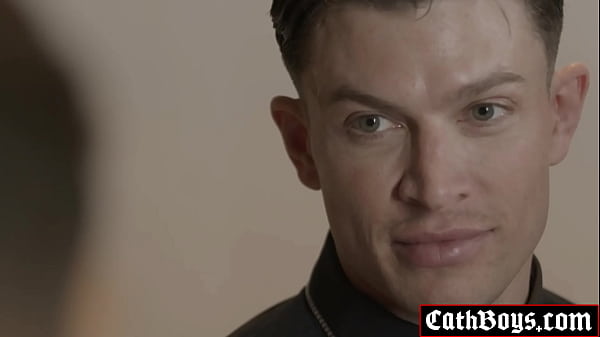 Altar Boy Bastian Karim Getting His Opening Stuffed By Priest Ruslan Angelos Thumb And Fingers Before Employing His Member For More Pleasure