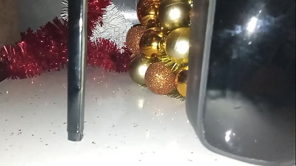 Woman L : Black Ultra Extreme 14 Inch/35 Cm High Heels ,Merry Christmas And Happy New Year !