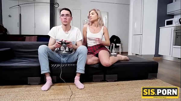 .PORN. Modest Fellow Permits Curious Step To Touch His Joystick