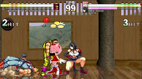 MUGEN Amy Rose And Tifa Lockhart