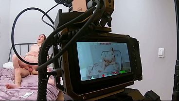 Extensive Behind-the-scenes Footage Of Actual Filming And Stroking With Actors - Part 1