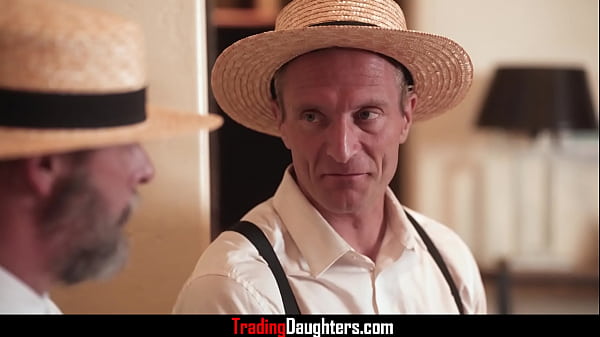 Amish Men Share Stepdaughters- Adrianna Jade, Emma Starletto