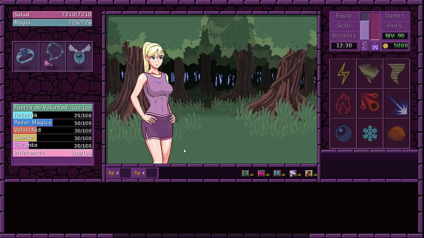 Town Of Magic The Adult Game Youthful Magician Smashing With Creatures In The Forest