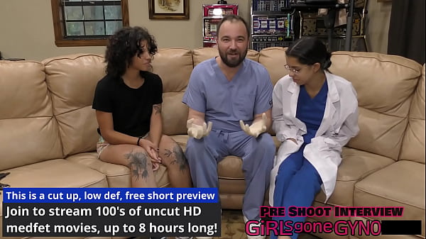 Nicole Luva When Dr. Aria Nicole Walks In Rump Nude To Perform Examination! See Entire Movie "The Doctors New Scrubs" At GirlsGoneGyno Reup