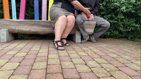 Outsider MATURE Serves Me A Member In A Public Park