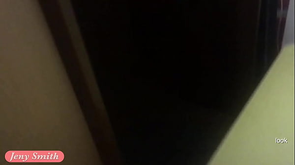 Jeny Smith Caught By Angry Guard While She Trying To Spend The Night In A Shop Bare!