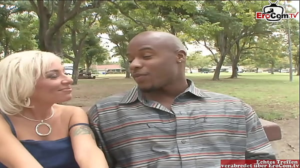 Light-haired Missus With Giant Breasts Likes The White Member More Than The Black