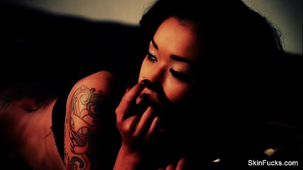 Skin Diamond Masturbates