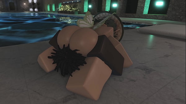 Gardener Babe Stuffed At The Pool