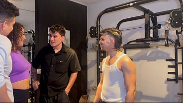 Gym Girl Showcases Off Her Fit Backside And Gets Double Rammed In A Mass Fucking - Alma Del Rey