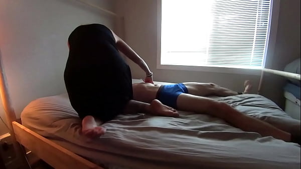 Cougar Ties Her Desperately Ticklish Boyfriend To The Bed And Destroy's Him! (FULL Video)