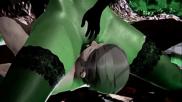 Erupting Inside Witch Gruntilda On Halloween Night - 3D Porn