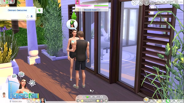 Comendo Minha Prima Gata Na Casa Da Piscina The Sims 4
