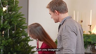 I Found My Present Under The Christmas Tree—His Massive Member. 4K HD Tim Team