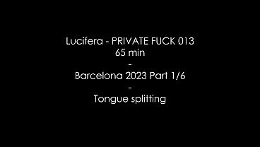 Lucifera Cris Angelo - Muscle Splitting - Private Nail 009 - Paris - Barcelona Part 1/6 Free