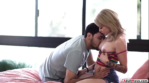 Perky Tits Coed Saddles A Cock And Soaks