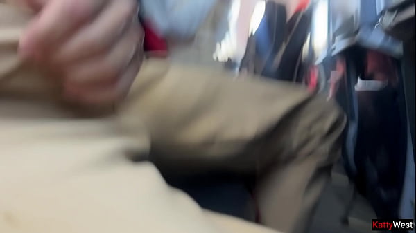 Public Rod Flashing In Airplane - Hottie Brought Me To Seed In 2 Minutes