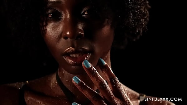 Ebony Luring Neighbour On Valentine’s Day