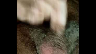 Fat Hairy Potbelly Close-up Jizz