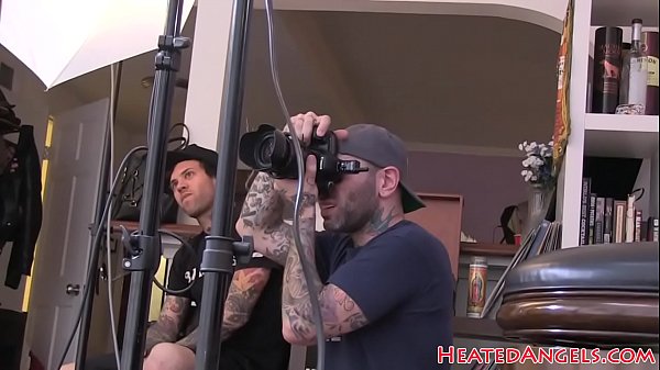 Inked Whores Having Fun Behind The Scenes