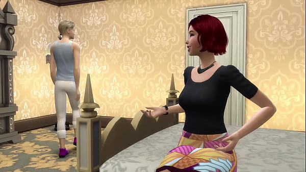 Stepson Walks Over His Stepmother Into The Bathroom While She Is Taking A Shower Then He Bangs Her