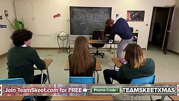 Sex Ed Prop: Little Athena Is So Randy She Desires To Be Utilized By The Entire Classroom