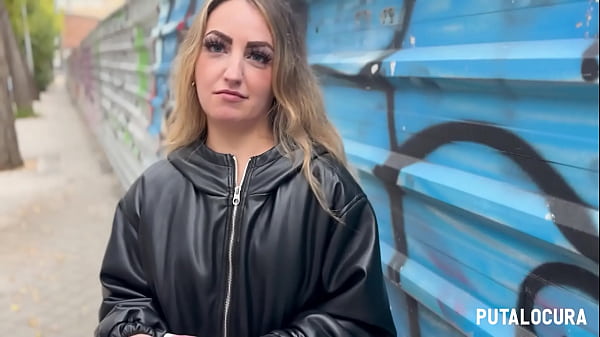 PutaLocura - La Coed Española Culona Labona Cloxy Es Pillada Por Torbe Y Se Traga Todo