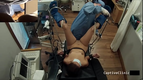 Maria Becomes Human Guinea Pig For Doctor Tampa's Strange Electrical E-Stim Experiments! Watch The Full 2 Hour Movie Only At BondageClinic! Reup