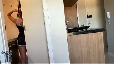 I Took My Clothes Off In Front Of My Neighbour And We Had Great Sex Without A Condom (English Subtitles)