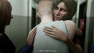 Game: FindingBuddies, Chapter 7 - He Comforted His Friend With A Fellatio And Helped Him Relax (English Voiceover)