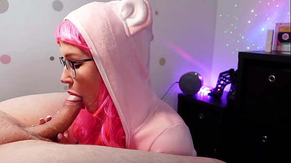 Compact Costume Play Step-Sister Provide Aheago Bj And Let Him Jizz In Lips