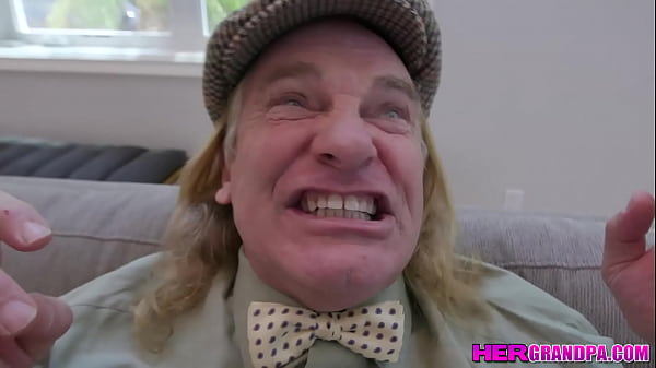 Stepgranddaughter Em Indica Makes Her Stepgrandpa Evan Stone Feel Good