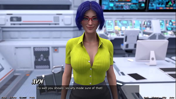 Stranded In Space #101 - Blue Haired Massive Naturals Milf Lusts To Talk