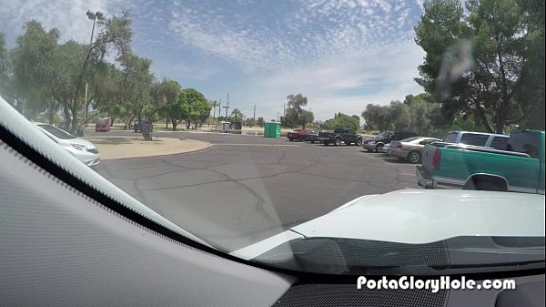Porta Gloryhole Swallowing Dick By A Lake