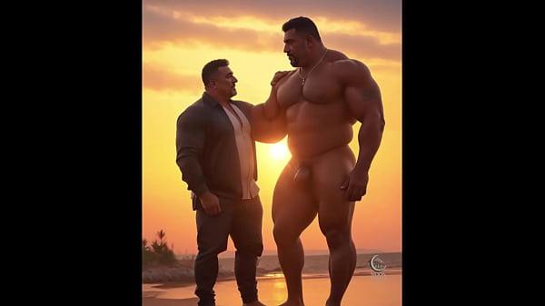 Erotic Muscle Blokes In The Shower, Beach & Pool
