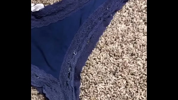 Tempting Panties Out Of Overnight B.. Blue Were Filthy And White Were Clean