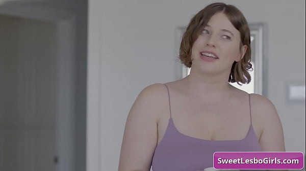 Chesty And Lustful Lesbian Babes Snogging And Slurping Their Natural Rack On The Sofa - Riley Nixon, Skylar Snow