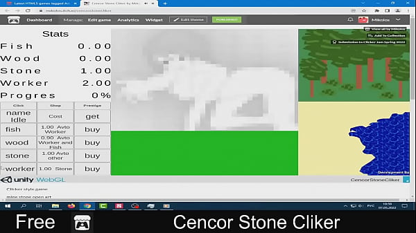 Cencor Stone Cliker