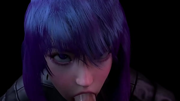 Motoko Presents You A Messy Oral | Ghost In The Shell Parody