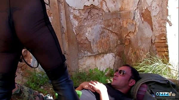 Soldier Gets Ed By The Redhead Who Is Desperate For Gritty Backdoor Sex