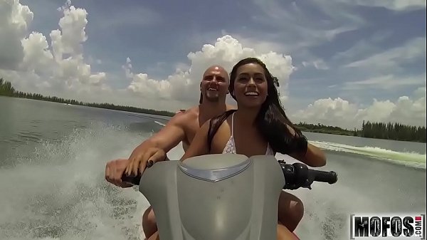Teens Mount The Party Boat Video Starring Eva Saldana - Mofos.com