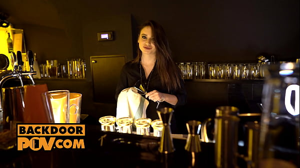 Ravishing Barmaid Lana Roy Lusts To Rump Fuck