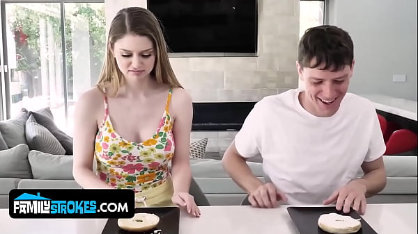 Stepbrother Pranks Bunny Colby And Floods Her With Scorching Load