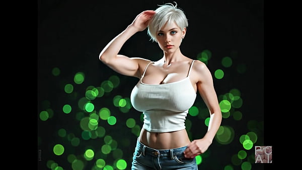 How Buff Will She Get? Gigantic Muscle Growth For Abigail Arcane! AI