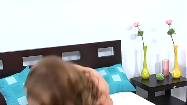 Next, She's Bending Over, Letting You See Her Butt, Before Getting A Cleavage Cumblast
