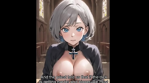 New Virgin Boy Have Debut Ever Sex With Older Momy Nun In The Church (AI-Hentai/Cartoon)