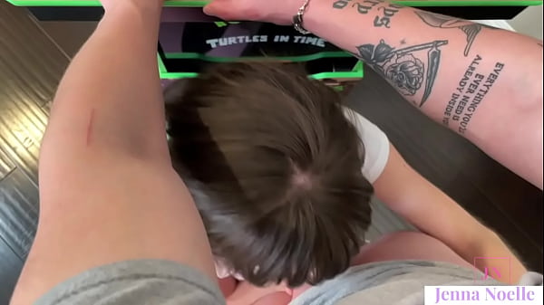 Slut Jenna Noelle Gets Face Screwed At Arcade By Josh Lewish