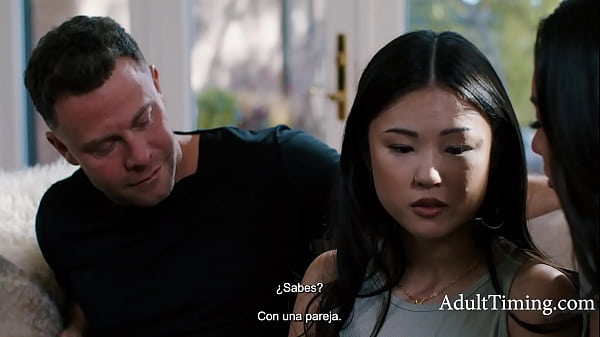Teeny Small Asian Gets Her First BDSM Treat From Kinkster Couple - Seth Lulu Chu, Kimmy Kimm